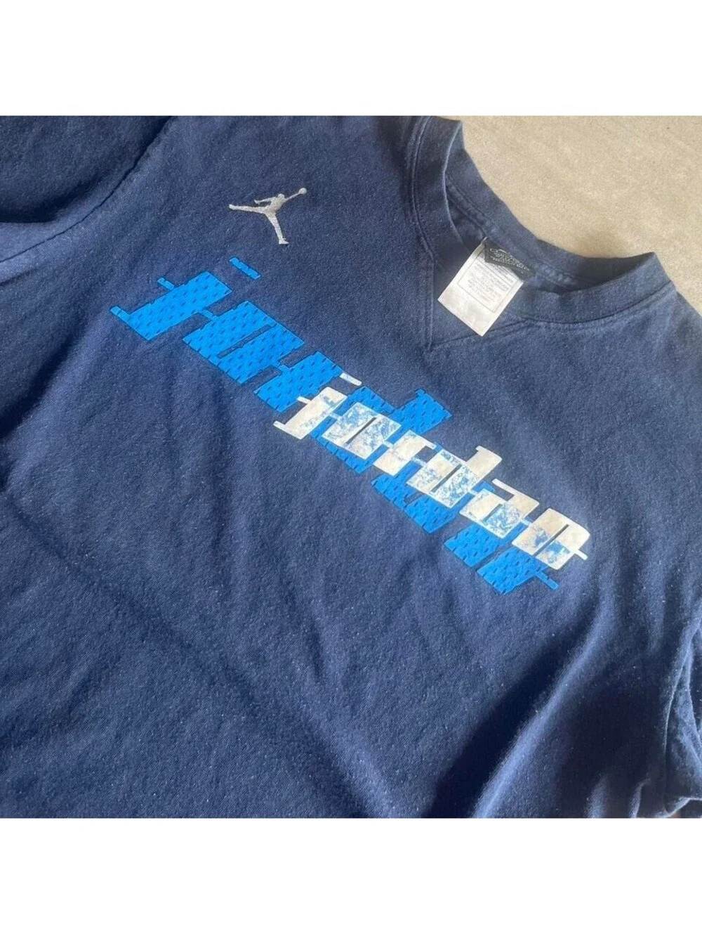 Air Jordan s Navy Jumpman Logo S